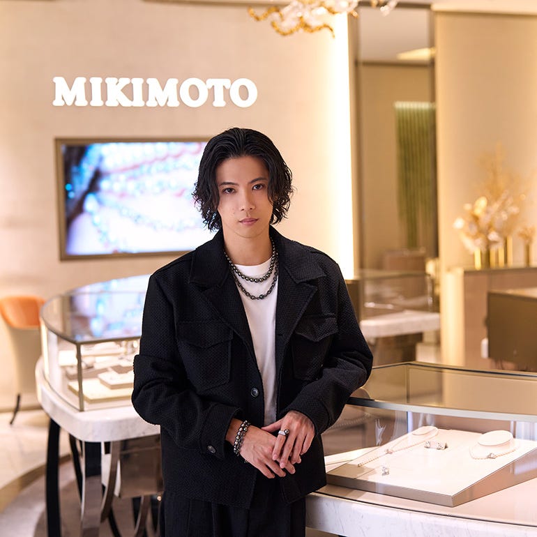 Mikimoto announces partnership with Yuta Jinguji